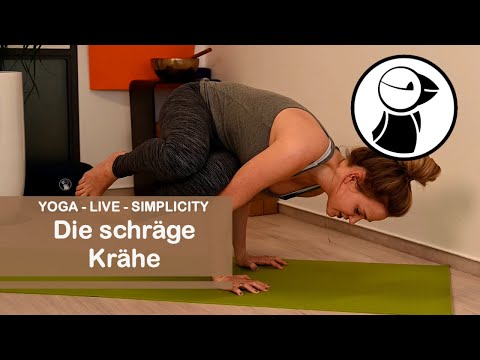 YOGA Die Schräge Krähe - Tutorial - Video Nr 24