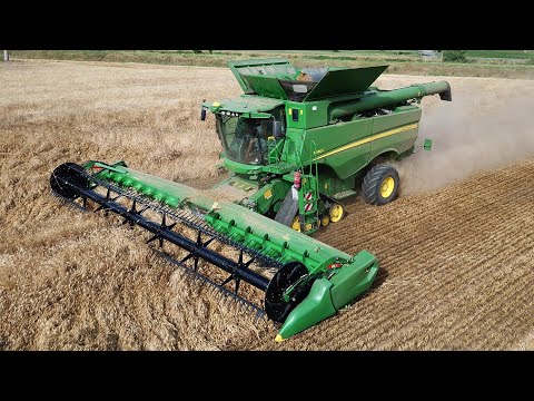 John Deere S 680i | Trebbiatura grano 2022