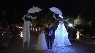 Artisti di strada spettacoli Matrimonio