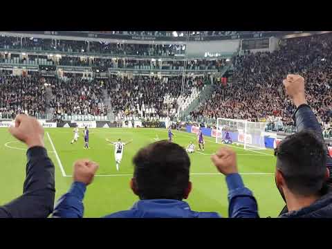Il gol di Mandzukic che decide la partita contro la fiorentina del 20.09.2017