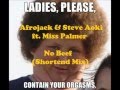 Afrojack & Steve Aoki - No Beef (Short Mix ...