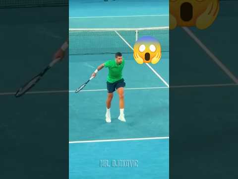 😱🌬️ Watch this Novak Djokovic’s Reaction #djokovic