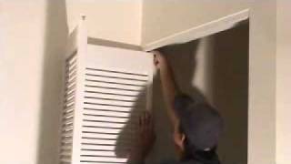How to remove a bi-fold door unit