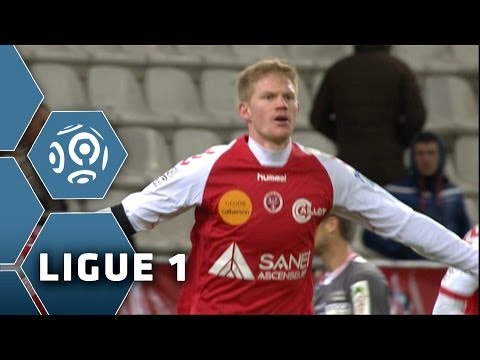 Gaëtan CHARBONNIER marque d'une MAGNIFIQUE volée -Reims - Ajaccio (4-1) - 21/12/13 (SdR-ACA)