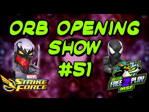 Going For A 4 Red Star Anti-Venom - Orb Opening Show #51 - Marvel Strike Force