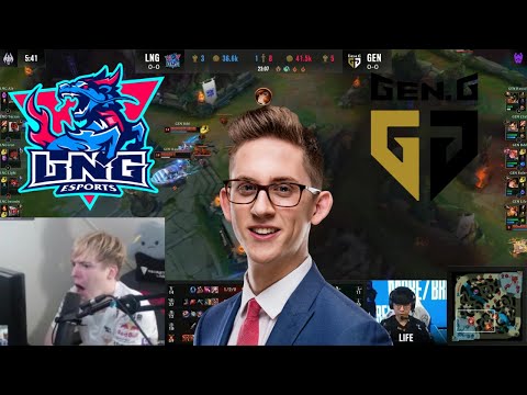 LS + Ender Cast GEN.G vs LNG - Game Ending ACE!!