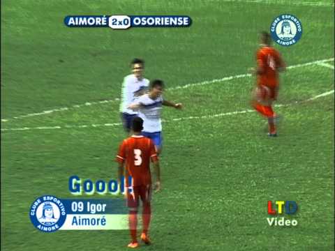 Aimoré 3x1 Osoriense - Copa Sub 19 - 29/09/2014