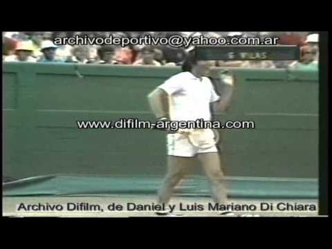 DiFilm - Guillermo Vilas vs Ilie Nastase - Final Torneo de Australia (1974)