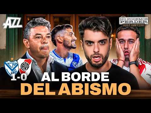 GALLARDO EN LA CUERDA FLOJA: RIVER CAYÓ vs VÉLEZ y PROFUNDIZA su CRISIS | NO PODEMOS PERDER EN VIVO