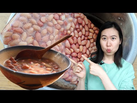 FREEZE YOUR PEANUTS NOW!! (TAIWANESE PEANUT DESSERT SOUP RECIPE ☺️)