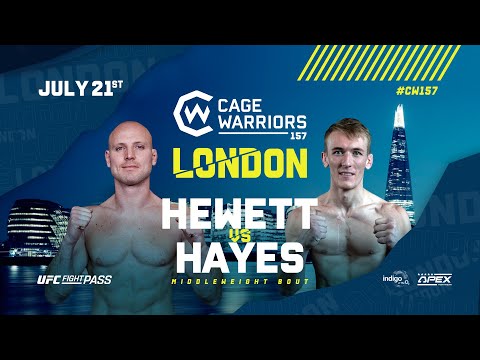 Angus Hewett vs. Connor Hayes | FULL FIGHT | CW 157