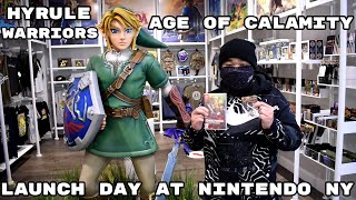 Hyrule Warriors: Age of Calamity Launch Day at Nintendo NY