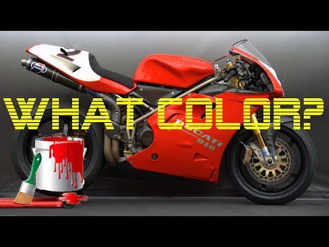 What Color Are You Going To Paint It? - Ducati 916 Rebuild 14