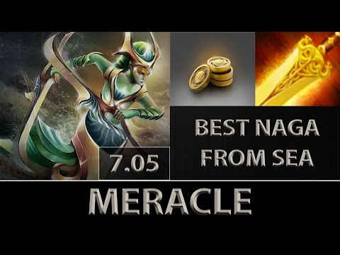 Meracle [Naga Siren] Fast Farm ► Best Naga From SEA ► Dota 2 [7.05]