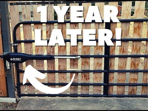 GHOST CONTROLS SOLAR HEAVY DUTY ELECTRONIC GATE OPENER (review)- Installed 2021-Reviewed 2022!