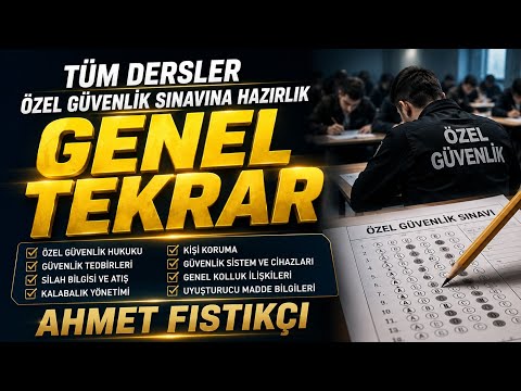 TÜM DERSLERİN TEKRARI TEK PARÇA