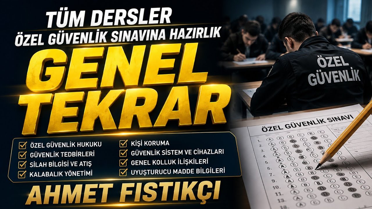 TÜM DERSLERİN TEKRARI TEK PARÇA