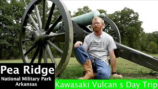 Pea Ridge National Military Park: Day Trip on My Kawasaki Vulcan S 650