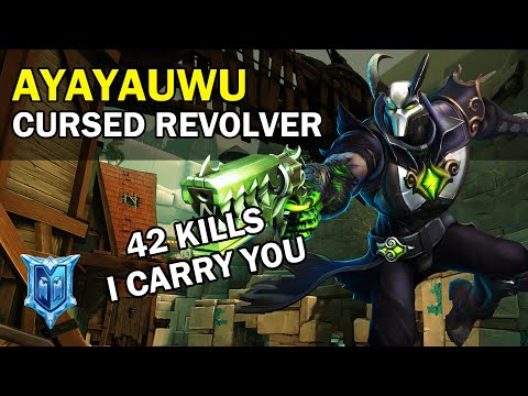 i Carry You 42 Kills AYAYAUwU Androxus Paladins Competitive (Diamond) CURSED REVOLVER