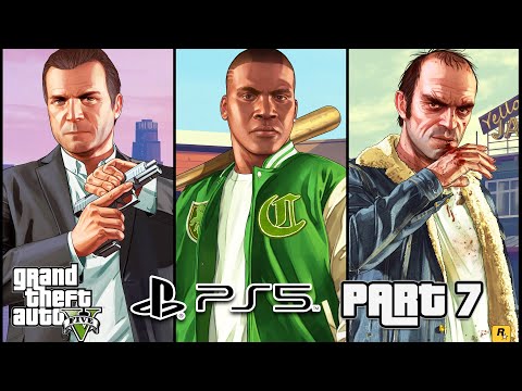 PS5 Grand Theft Auto V Walkthrough Full Game PART 7 Play Station 5(GTA 5) No Commentary