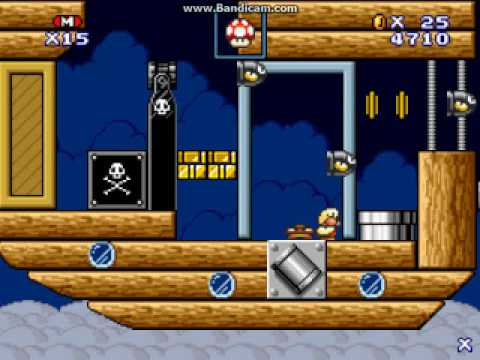 Super Przem Bros 3 - World 1-Airship