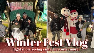 VISITING SANTA AT THE NORTH POLE! *So Much Fun* |Vlogmas Day 22