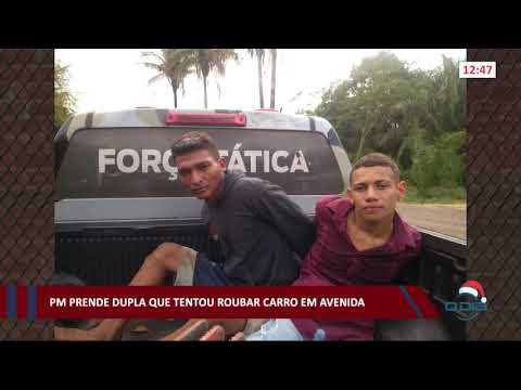 Dupla que tentou roubar carro em Avenida é presa após perseguição 21 12 2020