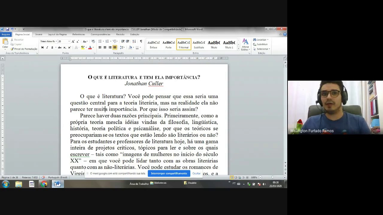 O Que é Literatura Jonathan Culler O Que é Literatura Jonathan Culler