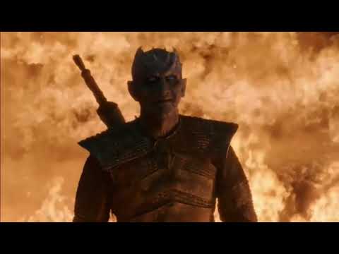 The Night King SMILES at Daenerys and Jon's useless attacks! Game of Thrones S8E03