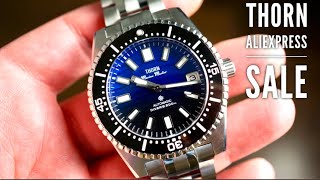 Thorn Marine Master Watch Review HUGE ALIEXPRESS SALE!