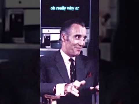 Christopher Lee tells a story