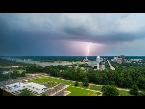 Driving around Jackson, Mississippi