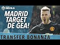 Madrid Target De Gea! | Manchester United Transfer.