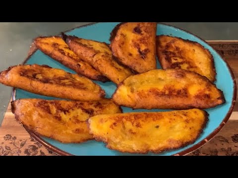 Empanadas de plátano macho con queso quedan riquísimas