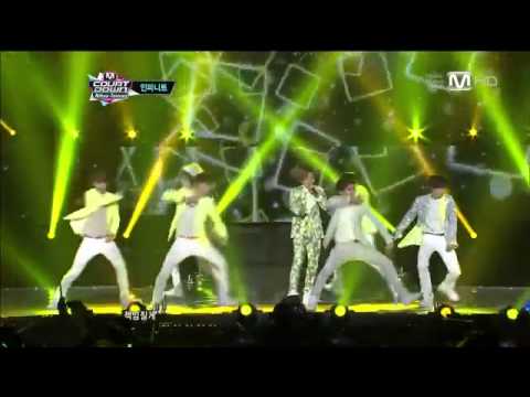 1080p HD] 130425 M! Countdown INFINITE   Intro+Be Mine+Man In Love   YouTube