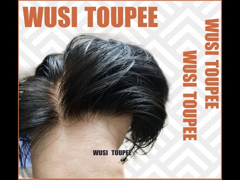 wusi toupee   zhang chao loss hair  for three years  the new  hairstyle wusi made for him