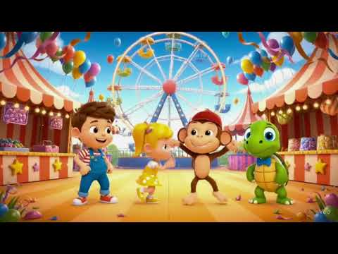 Carnival Dance song for kids/ Kids Nursery rhymes song/ Rhythm of Sandy