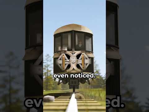 The weirdest train ever 😱
