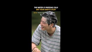 Download lagu #ChaEunWoo’s scalp is itching, but there’s no way out—he has to face the ice-cold ground water! ❄️🚿 mp3