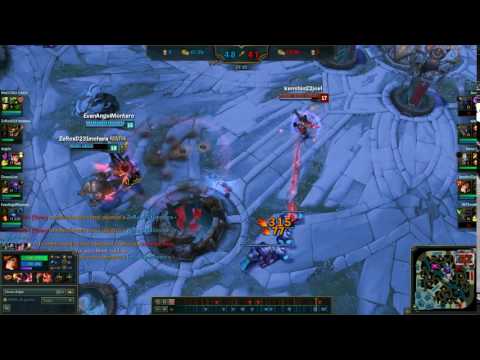 Lissandra vs Miss Fortune anti R!!!!!