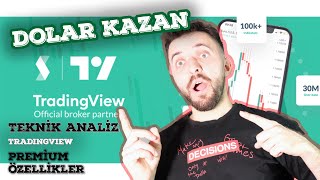 10-PREMIUM ÖZELLİKLER - Tradingview Eğitimi - Teknik Analiz ile DOLAR KAZAN