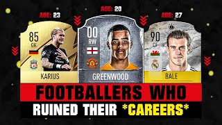 Footballers Who RUINED Their CAREERS! 😔💔 ft. Mason Greenwood, Karius, Bale... etc
