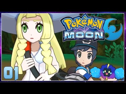 Pokemon Moon Part 1 - Welcome to ALOLA! Gameplay Walkthrough ( Pokemon Sun Moon )