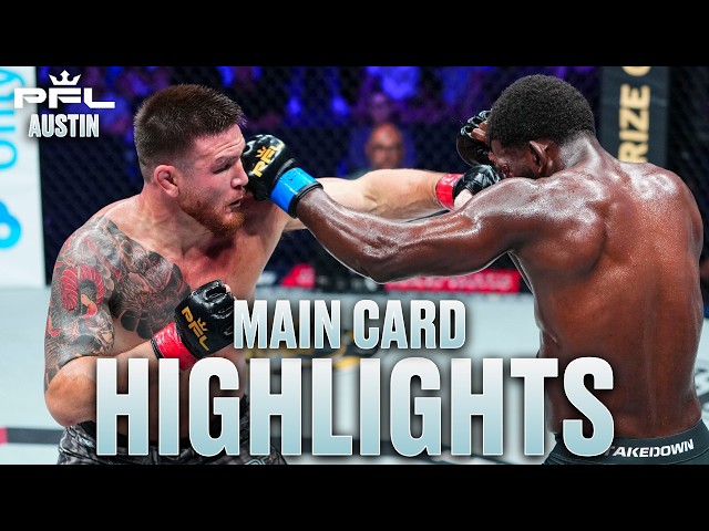 PFL Austin Highlights | Eblen Wins Interim Gold