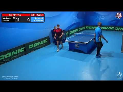 16:00 Vladyslav Kaluhin 3-0 Hennadii Yurchenko West 3 WIN CUP 28.11.2022 | TABLE TENNIS WINCUP