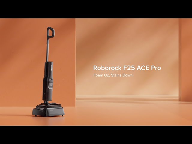 Aspirador Fregona Roborock F25 Ace Pro 25.000 Pa 60 min Autolimpieza Antienredos video