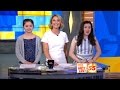 GMA Hot List Amy Robach And Her Daughters Announce The News On Take Your Kid To Work Day