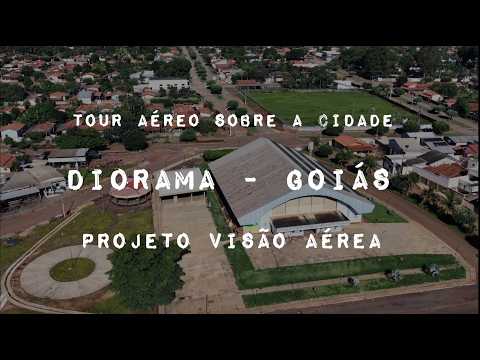 DIORAMA GOIÁS, PROJETO VISÃO AÉREA - TOUR AÉREO POR TODA CIDADE.