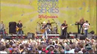 Kenny Chesney - Out Last Night - Good Morning America 08/14/09