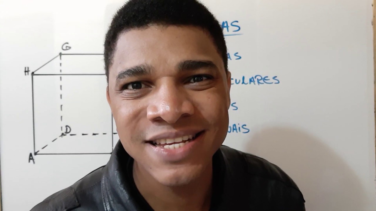 Geometria Espacial. Retas paralelas, perpendiculares, reversas e ortogonais.